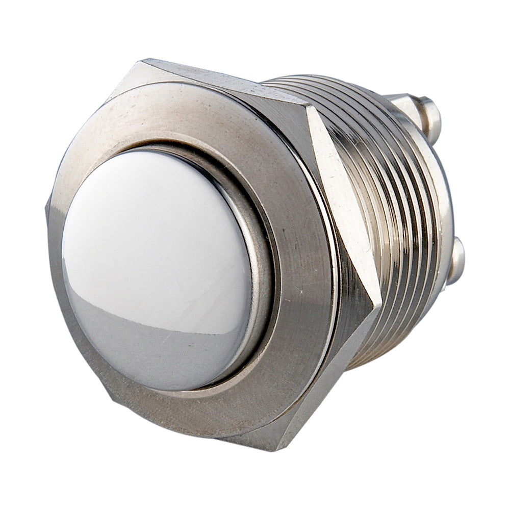 19mm Nickel-plated Brass 2A 48VDC IP65 Anti Vandal Switch